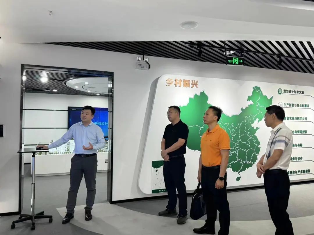 广西南宁市农业农村局领导到访丰农控股集团，共商产业升级路径